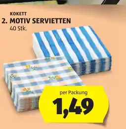 Hofer MOTIV SERVIETTEN Angebot