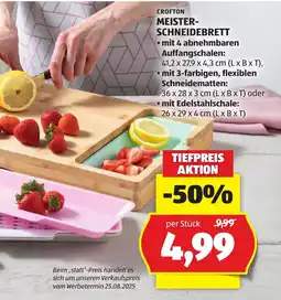 Hofer MEISTER- SCHNEIDEBRETT Angebot