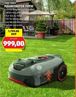 Hofer Yard force mähroboter ivr10 Angebot