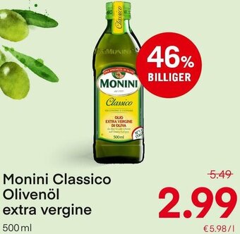 MPreis Monini Classico Olivenöl Extra Vergine 500ml Angebot