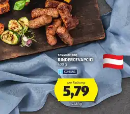 Hofer Sonnhof bbq rindercevapcici Angebot