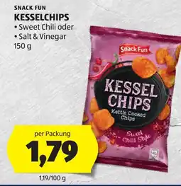 Hofer Snack fun kesselchips Angebot