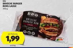 Hofer Bbq brioche burger buns lauge Angebot
