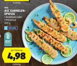 Hofer Bbq asc garnelen spiesse Angebot