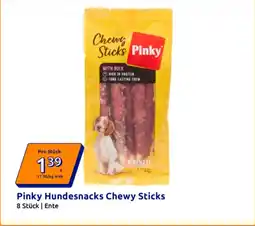 Action Pinky hundesnacks chewy sticks Angebot