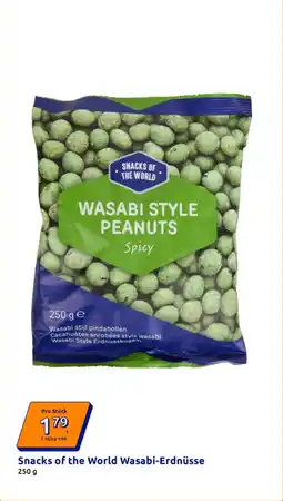 Action Snacks of the World Wasabi-Erdnüsse Angebot
