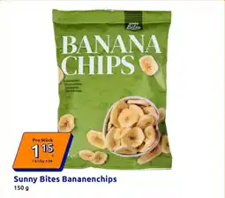 Action Sunny Bites Bananenchips Angebot