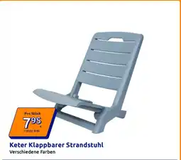 Action Keter Klappbarer Strandstuhl Angebot