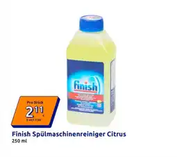 Action Finish spülmaschinenreiniger citrus Angebot