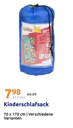 Action Kinderschlafsack Angebot