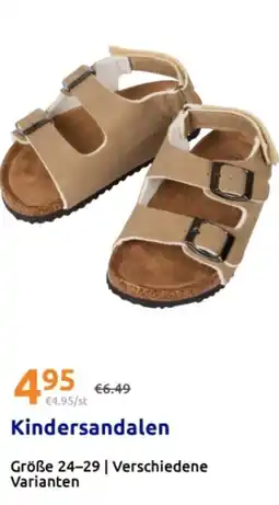 Action Kindersandalen Angebot