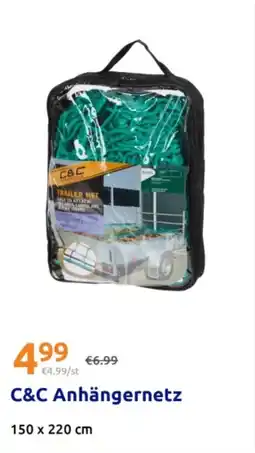 Action C&c anhängernetz Angebot