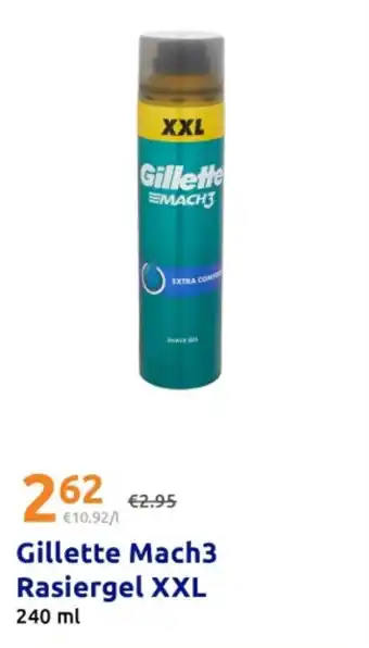 Action Gillette mach3 rasiergel xxl Angebot