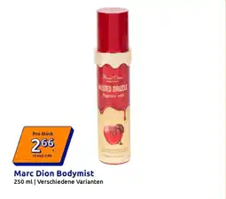 Action Marc Dion Bodymist Angebot