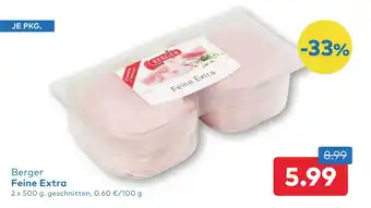 T&G Berger feine extra Angebot