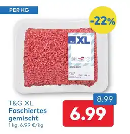 T&G T&g xl faschiertes gemischt Angebot