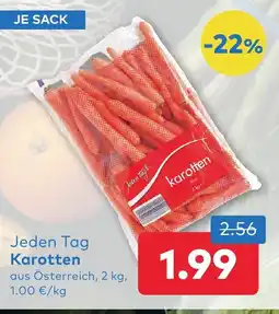 T&G Jeden Tag Karotten Angebot