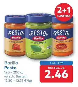 T&G Barilla Pesto Angebot