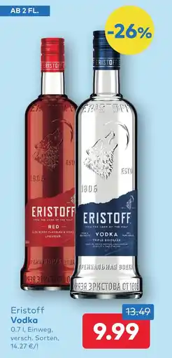 T&G Eristoffe vodka Angebot