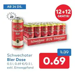 T&G Schwechater Bier Dose Angebot