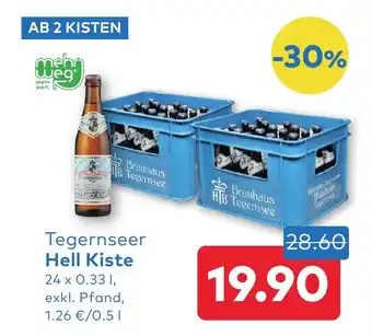 T&G Tegernseer hell kiste Angebot
