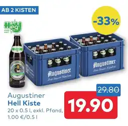 T&G Augustiner hell kiste Angebot