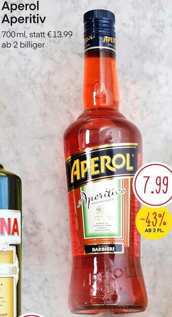 MPreis Aperol Aperitiv 700 ml Angebot