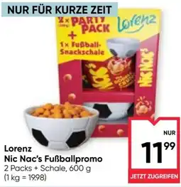 Maximarkt Lorenz Nic Nac's Fußballpromo Angebot