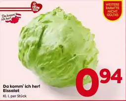Billa Da komm' ich her! eissalat Angebot