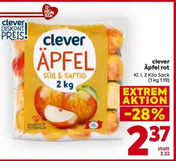 Billa Clever äpfel rot Angebot
