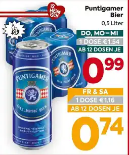 Billa Puntigamer Bier Angebot
