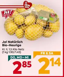 Billa Ja! Natürlich Bio-Heurige KI. II Angebot