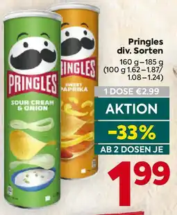 Billa Pringles Angebot