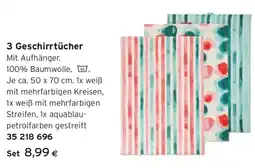 Tchibo Eduscho 3 Geschirrtücher Angebot