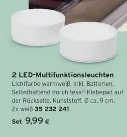 Tchibo Eduscho 2 LED-Multifunktionsleuchten Angebot