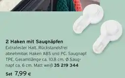 Tchibo Eduscho 2 haken mit saugnäpfen Angebot