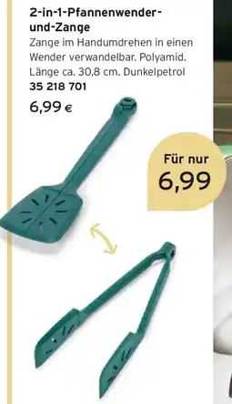 Tchibo Eduscho 2-in-1 pfannenwender und zange Angebot