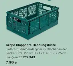 Tchibo Eduscho Große klappbare ordnungskiste Angebot