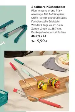 Tchibo Eduscho 2 faltbare Küchenhelfer Angebot