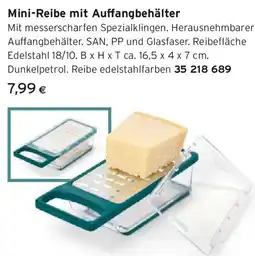 Tchibo Eduscho Mini-reibe mit auffangbehälter Angebot