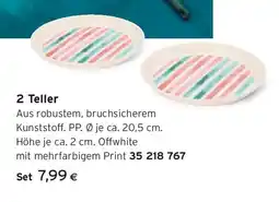 Tchibo Eduscho 2 Teller Angebot