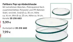 Tchibo Eduscho Faltbare Pop up Abdeckhaube Angebot