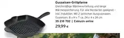Tchibo Eduscho Gusseisen grillpfanne Angebot