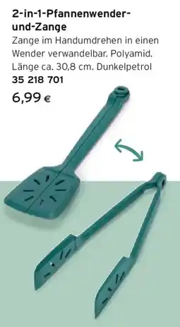 Tchibo Eduscho 2 in 1 pfannenwender und zange Angebot