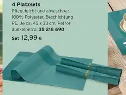 Tchibo Eduscho 4 platzsets Angebot