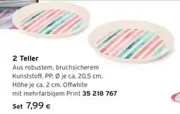 Tchibo Eduscho 2 Teller Angebot