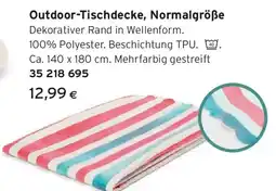 Tchibo Eduscho Outdoor-Tischdecke, Normalgröße Angebot