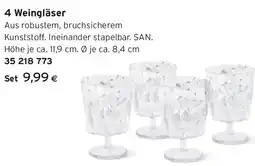 Tchibo Eduscho 4 Weingläser Angebot