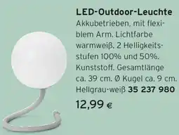 Tchibo Eduscho LED Outdoor Leuchte Angebot