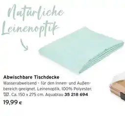 Tchibo Eduscho Abwischbare tischdecke Angebot